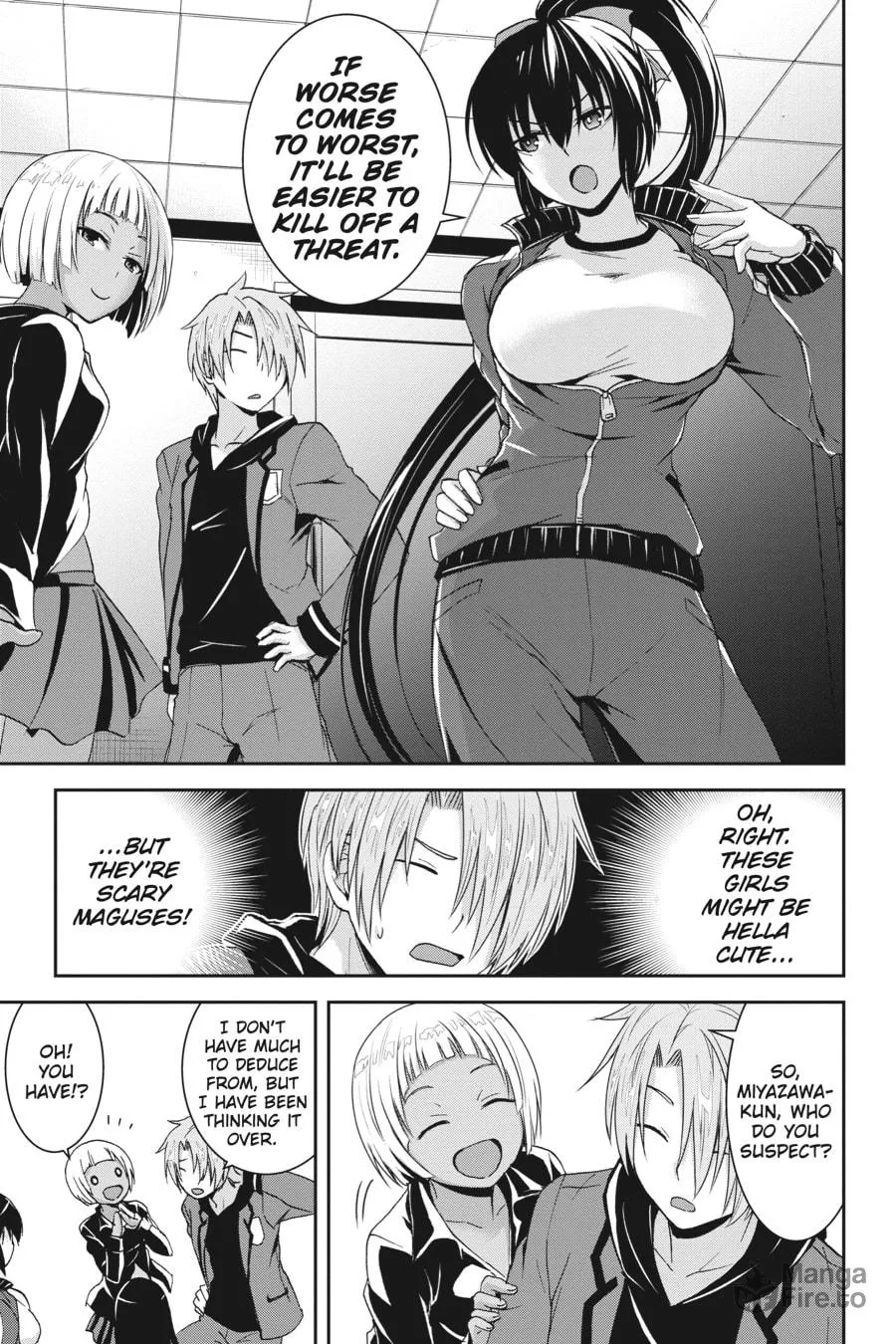 Read Trinity Seven - Revision chapter 5 image 20 on Lezhin