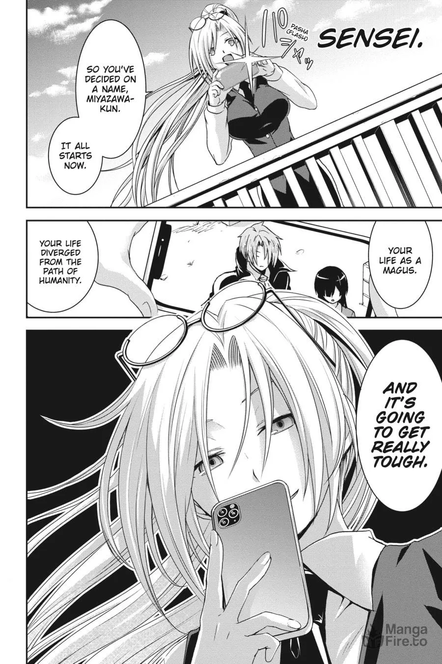Read Trinity Seven - Revision chapter 5 image 39 on Lezhin