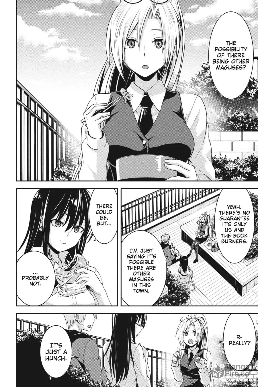 Read Trinity Seven - Revision chapter 5 image 5 on Lezhin