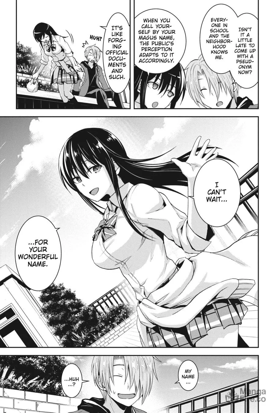 Read Trinity Seven - Revision chapter 5 image 8 on Lezhin