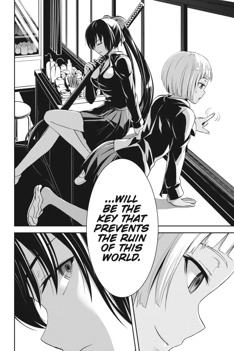 Read Trinity Seven - Revision chapter 6 image 13 on Lezhin