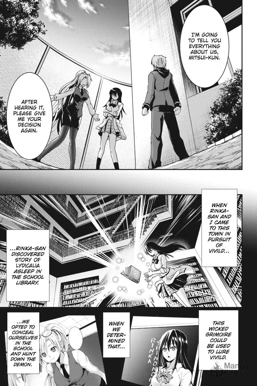 Read Trinity Seven - Revision chapter 6 image 8 on Lezhin