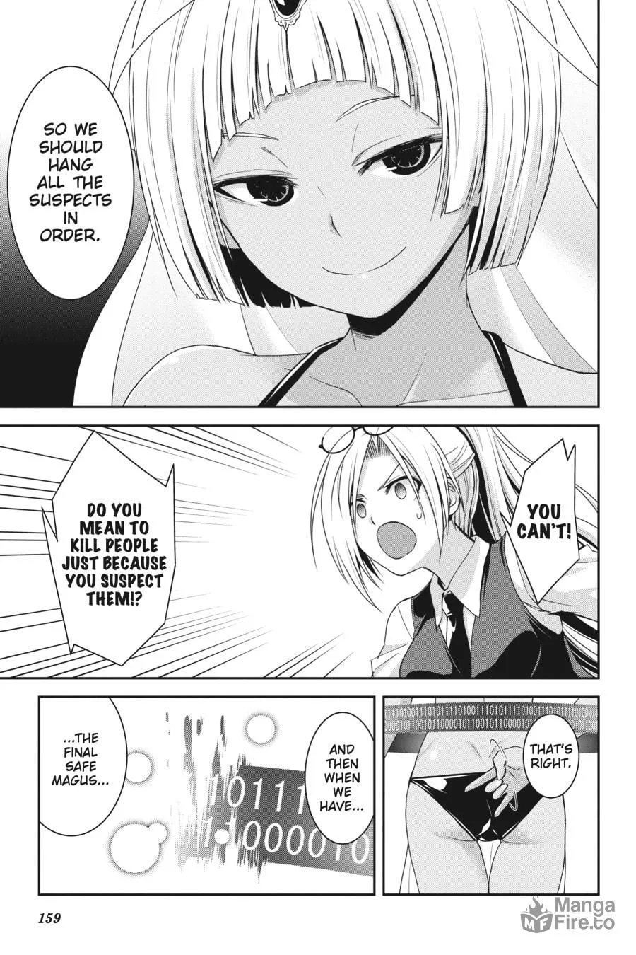 Read Trinity Seven - Revision chapter 8 image 17 on Lezhin