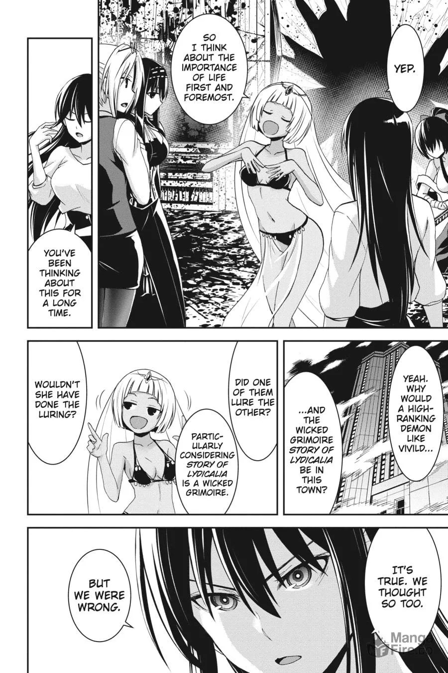 Read Trinity Seven - Revision chapter 8 image 24 on Lezhin