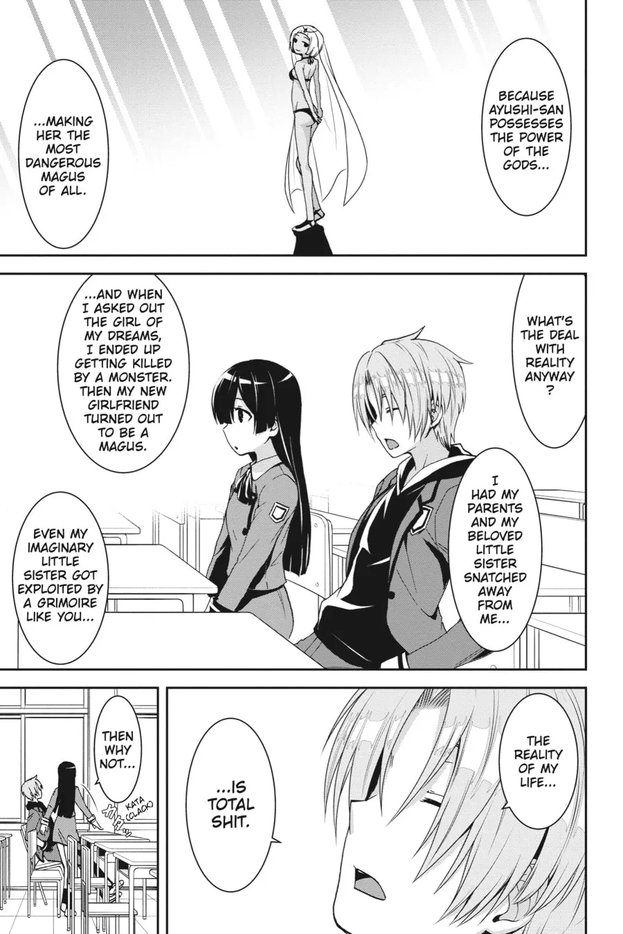 Read Trinity Seven - Revision chapter 9 image 12 on Lezhin