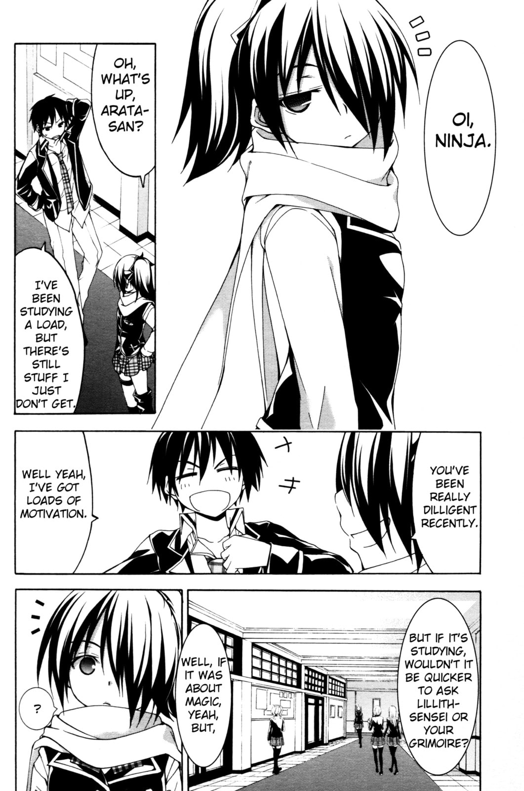 Read Trinity Seven Specials chapter 4 image 3 on Lezhin