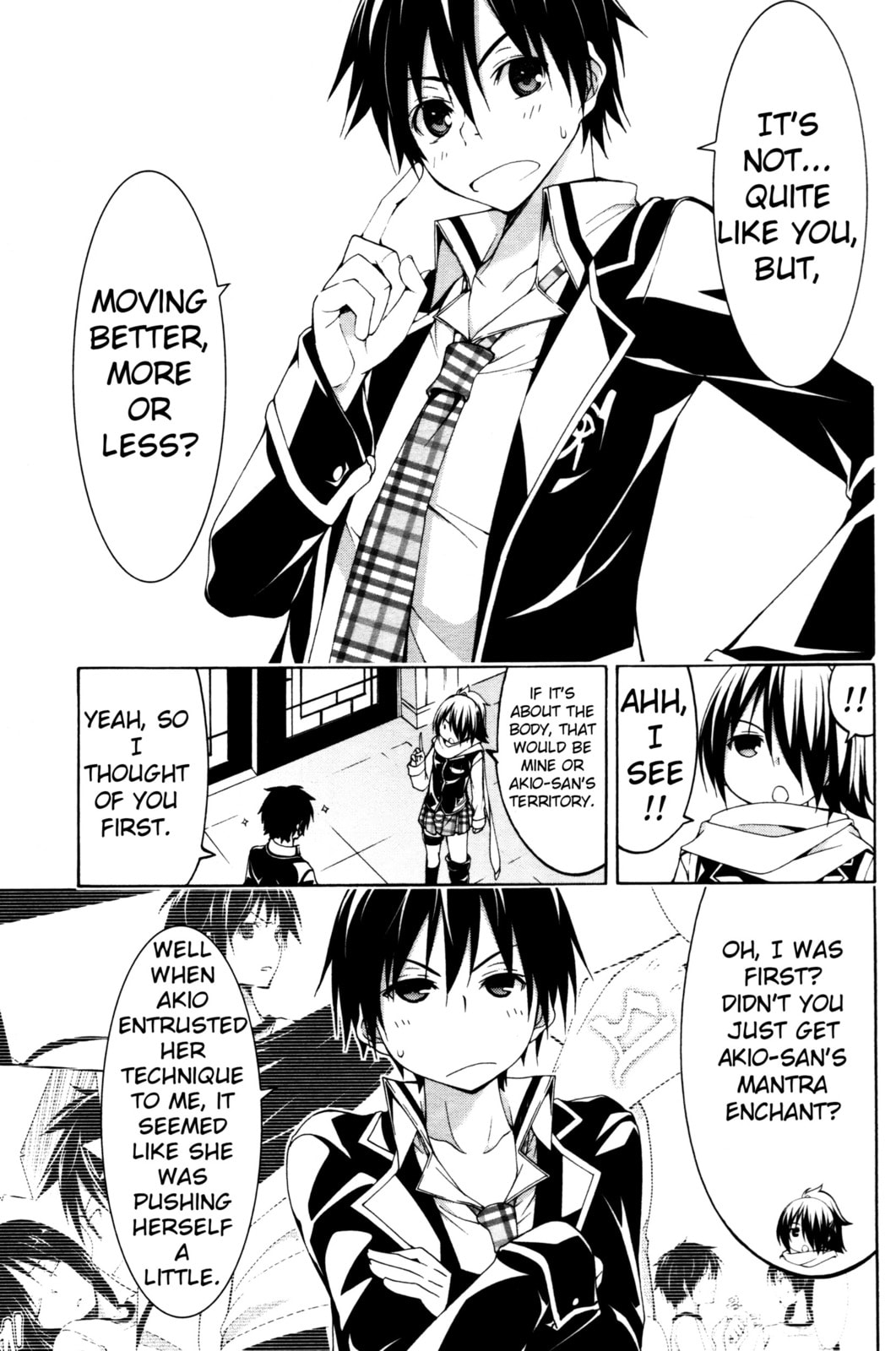 Read Trinity Seven Specials chapter 4 image 4 on Lezhin