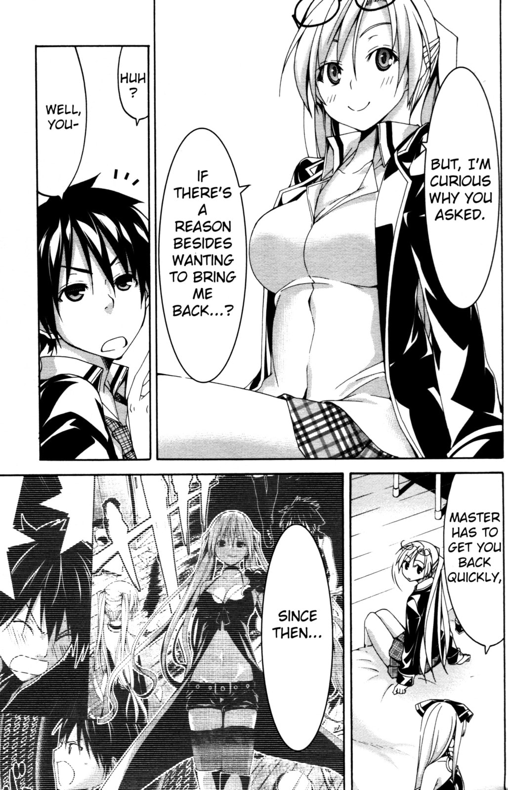 Read Trinity Seven Specials chapter 6 image 14 on Lezhin