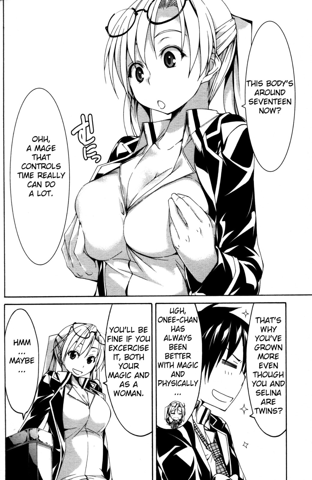 Read Trinity Seven Specials chapter 6 image 17 on Lezhin