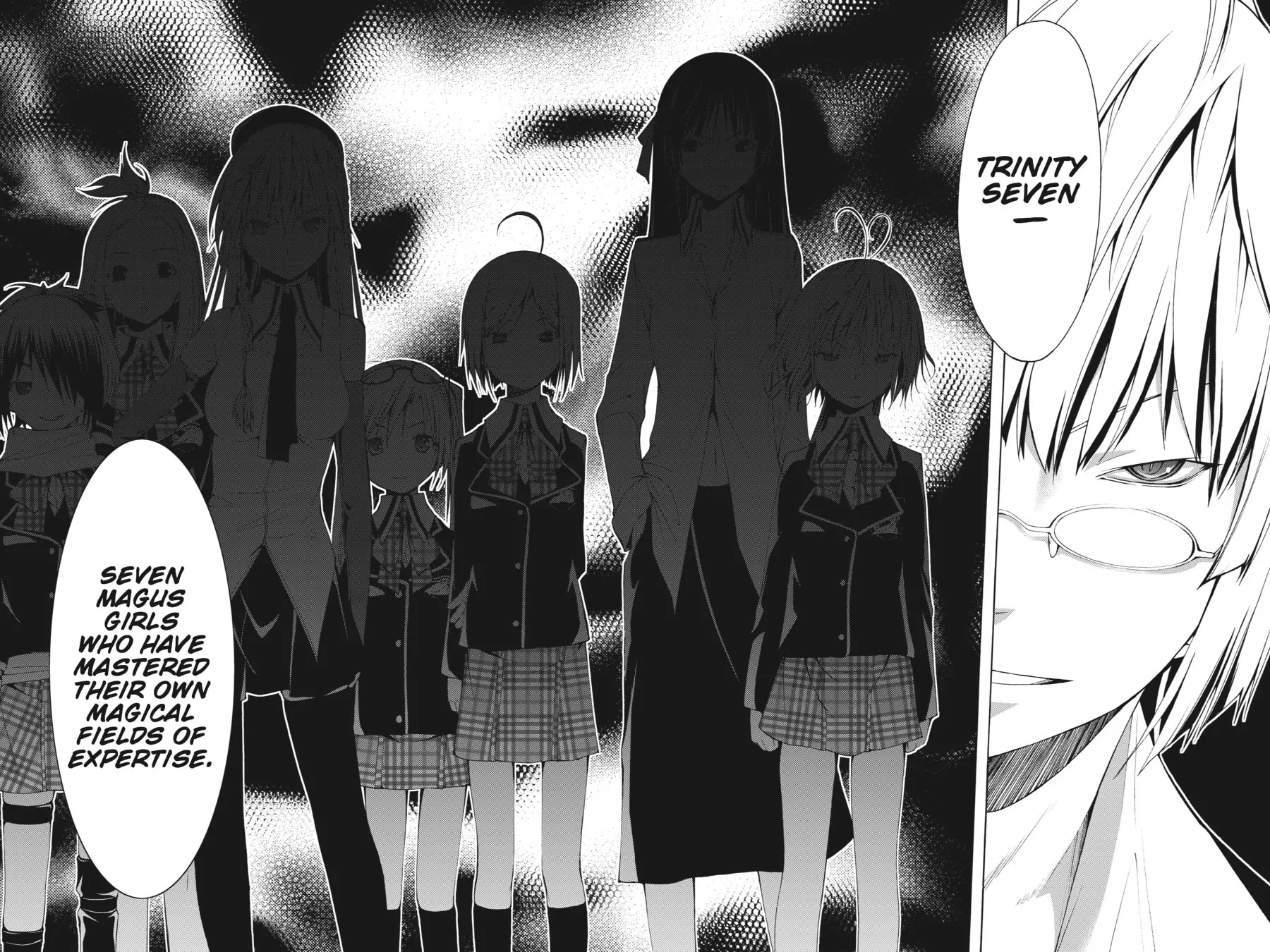 Read Trinity Seven: The Seven Magicians chapter 1 image 11 on Lezhin