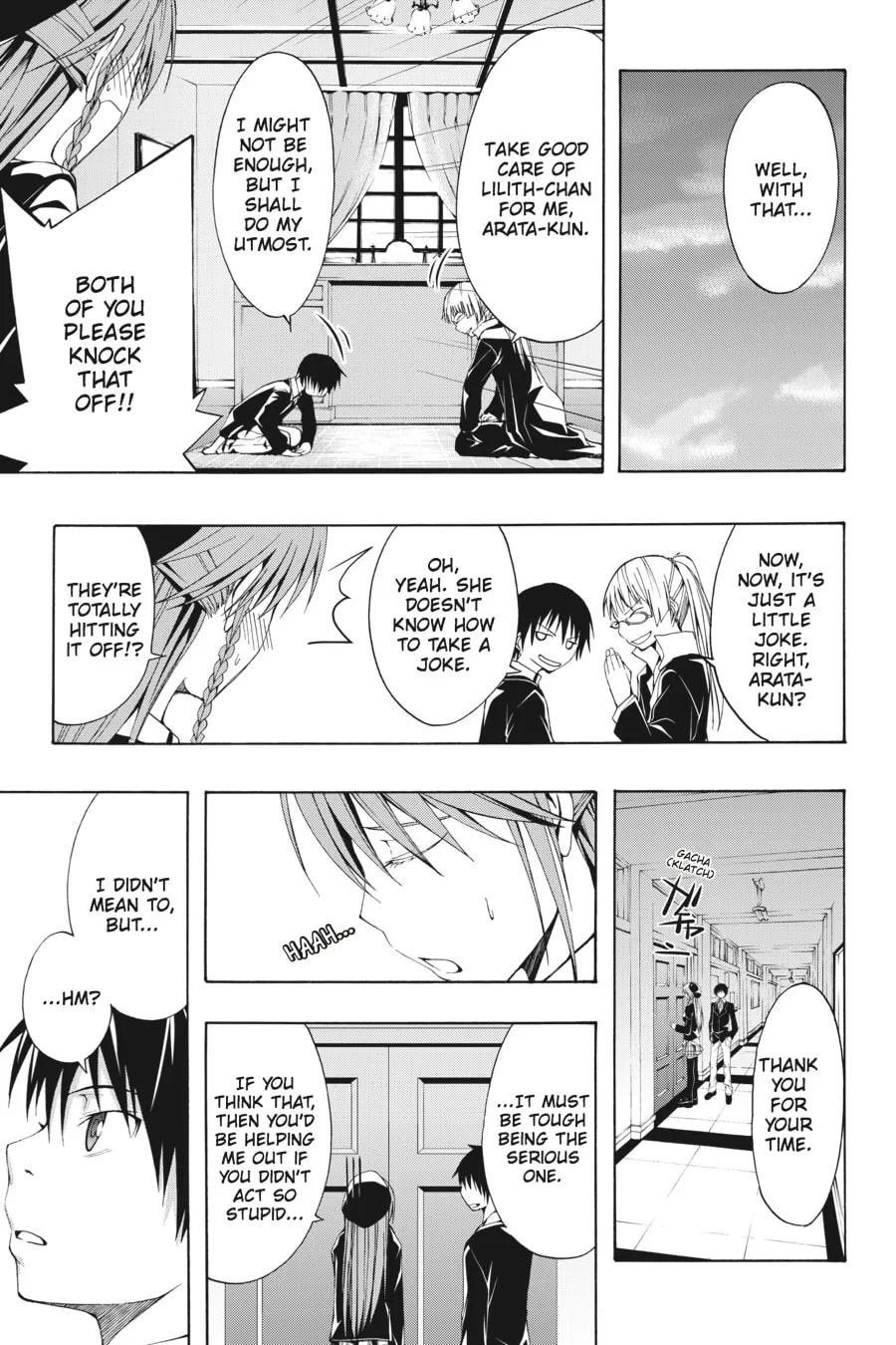 Read Trinity Seven: The Seven Magicians chapter 1 image 13 on Lezhin