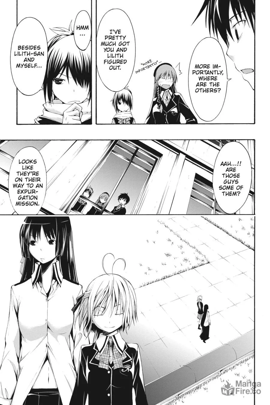 Read Trinity Seven: The Seven Magicians chapter 1 image 17 on Lezhin