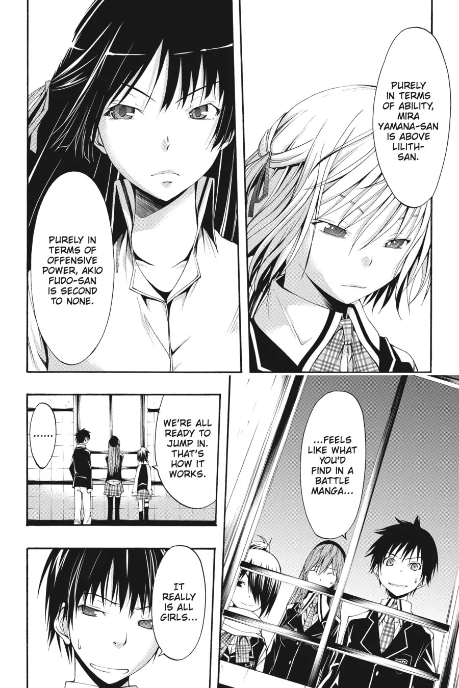 Read Trinity Seven: The Seven Magicians chapter 1 image 18 on Lezhin