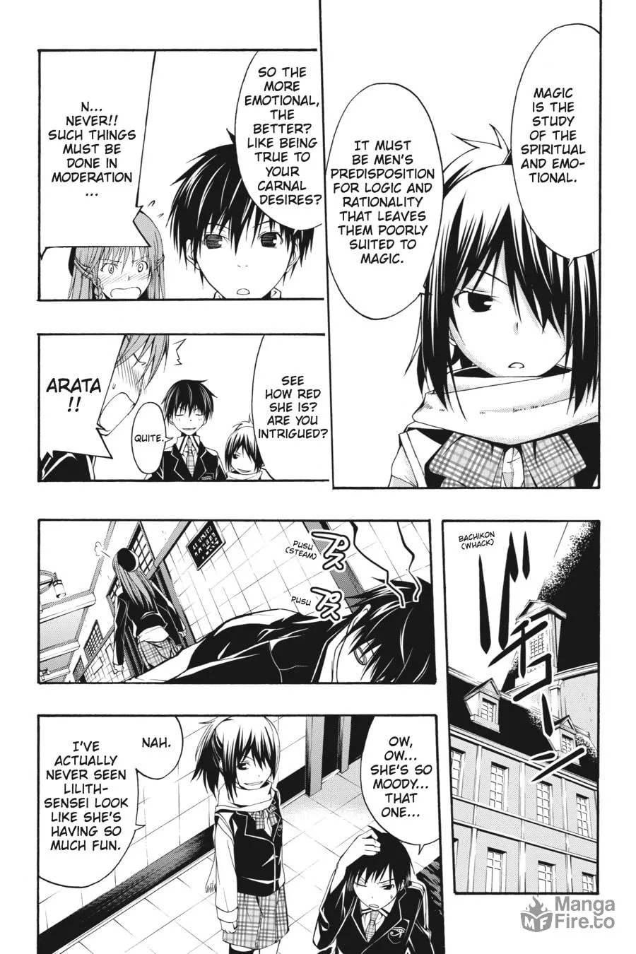 Read Trinity Seven: The Seven Magicians chapter 1 image 19 on Lezhin