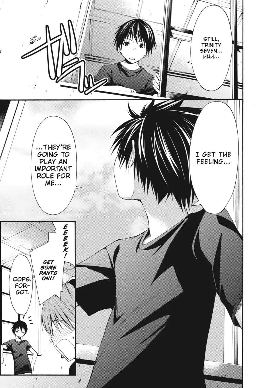 Read Trinity Seven: The Seven Magicians chapter 1 image 33 on Lezhin