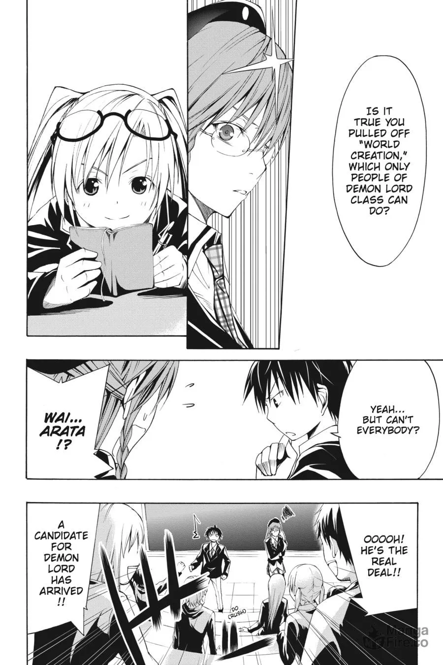 Read Trinity Seven: The Seven Magicians chapter 1 image 5 on Lezhin