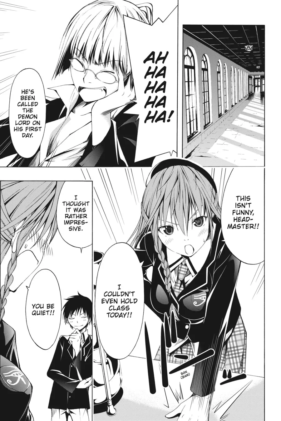 Read Trinity Seven: The Seven Magicians chapter 1 image 6 on Lezhin