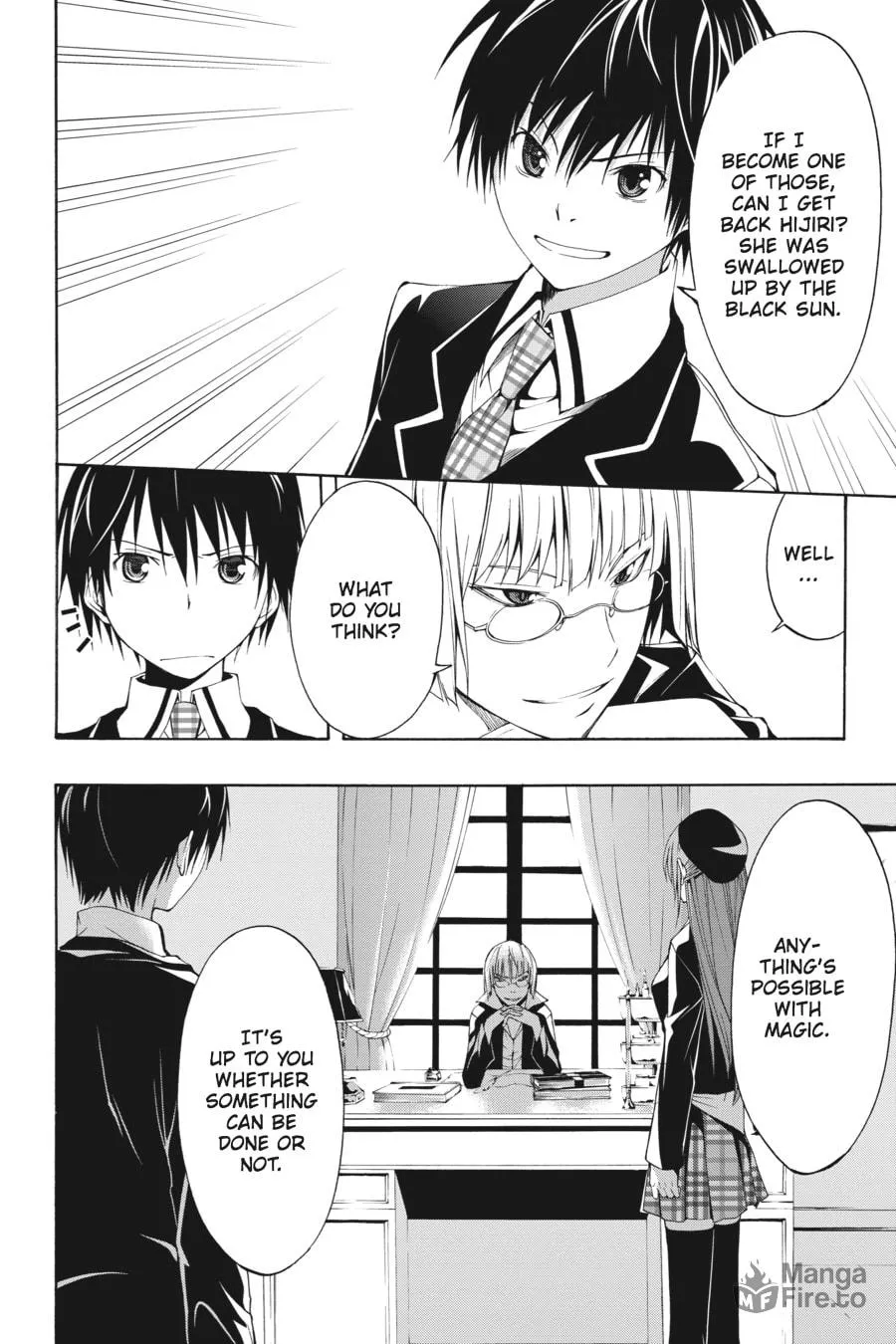 Read Trinity Seven: The Seven Magicians chapter 1 image 9 on Lezhin