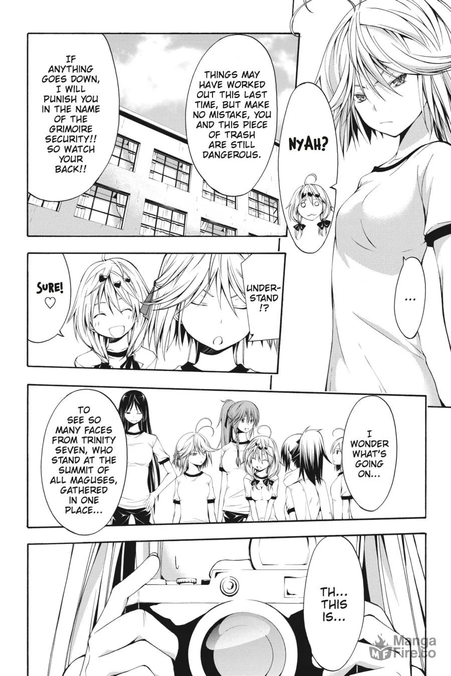 Read Trinity Seven: The Seven Magicians chapter 10 image 11 on Lezhin