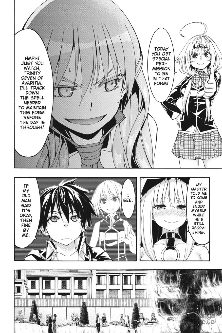 Read Trinity Seven: The Seven Magicians chapter 100 image 17 on Lezhin