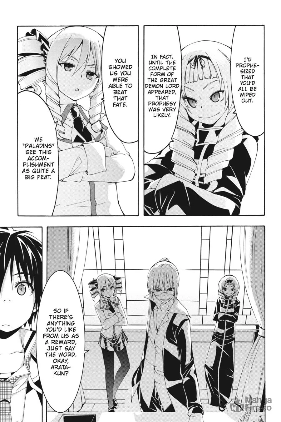 Read Trinity Seven: The Seven Magicians chapter 100 image 2 on Lezhin