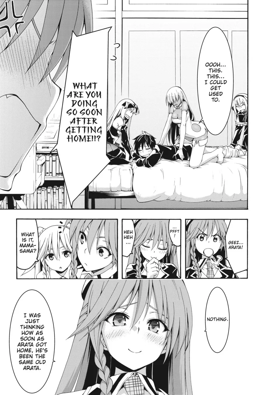 Read Trinity Seven: The Seven Magicians chapter 100 image 6 on Lezhin