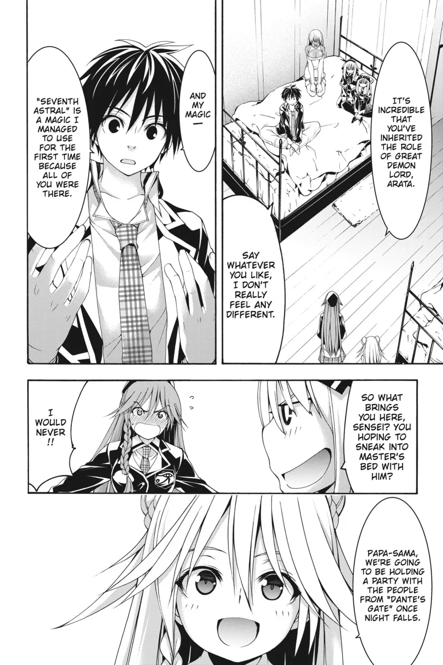 Read Trinity Seven: The Seven Magicians chapter 100 image 7 on Lezhin