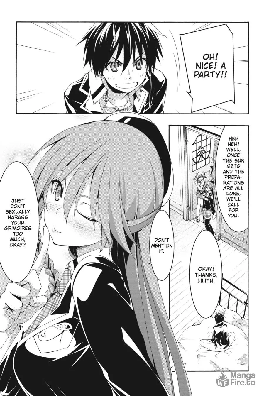 Read Trinity Seven: The Seven Magicians chapter 100 image 8 on Lezhin