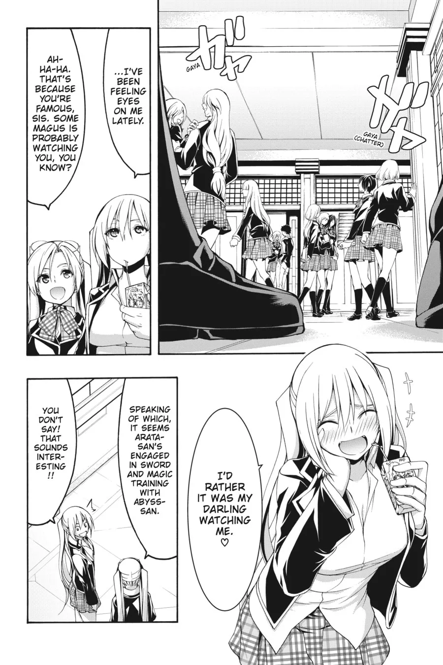Read Trinity Seven: The Seven Magicians chapter 102 image 1 on Lezhin