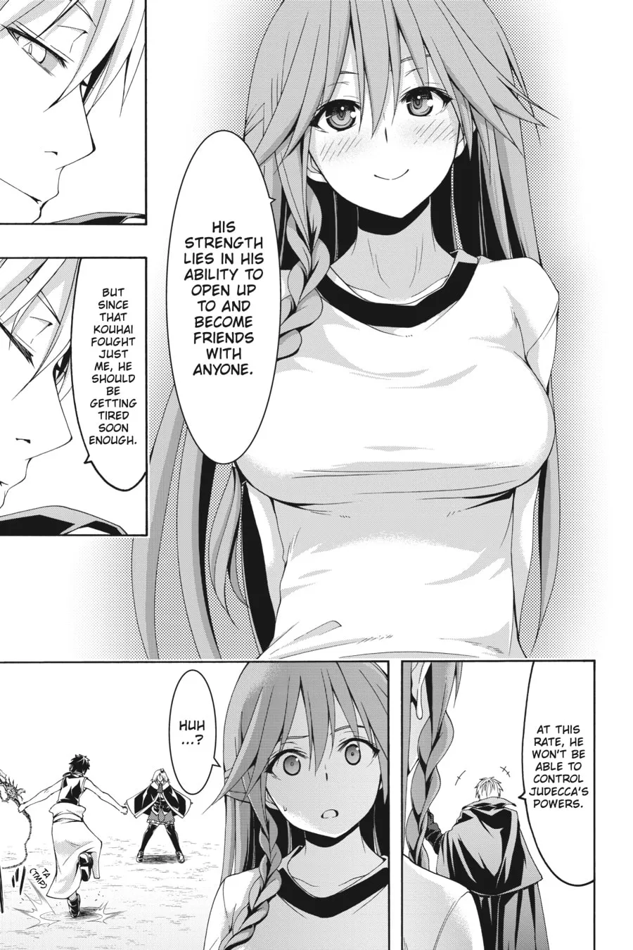 Read Trinity Seven: The Seven Magicians chapter 102 image 12 on Lezhin