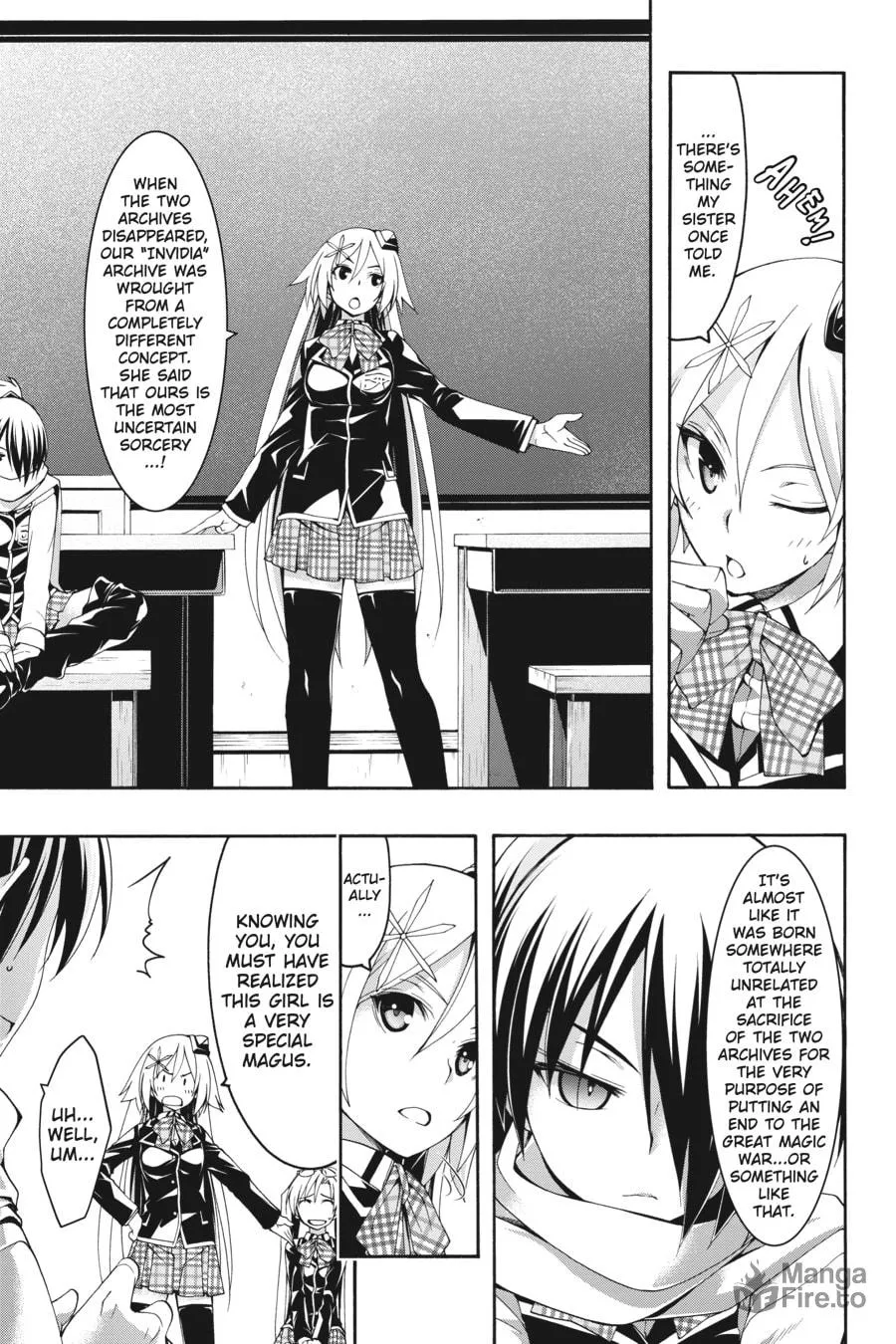 Read Trinity Seven: The Seven Magicians chapter 103 image 17 on Lezhin