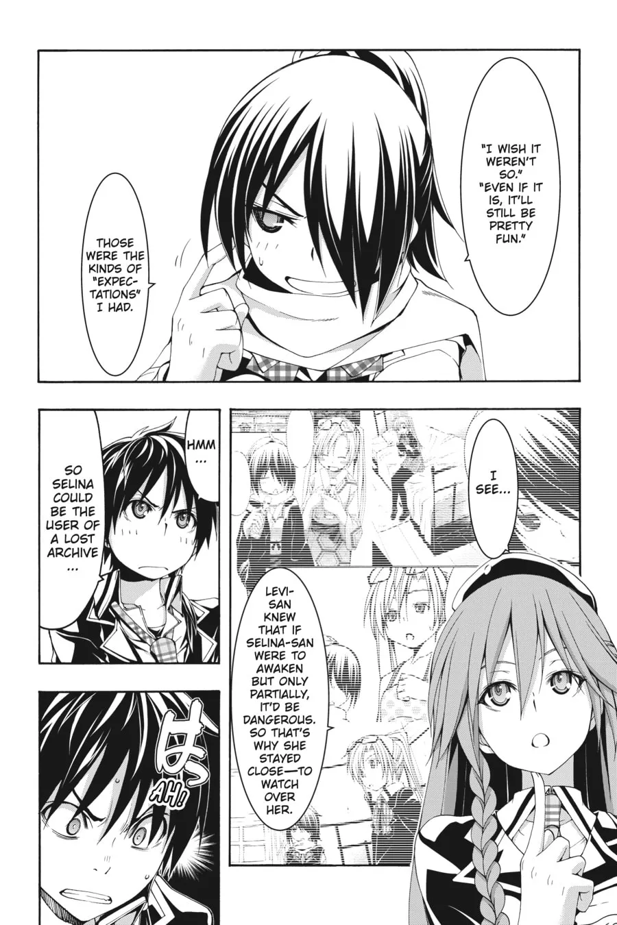 Read Trinity Seven: The Seven Magicians chapter 103 image 18 on Lezhin