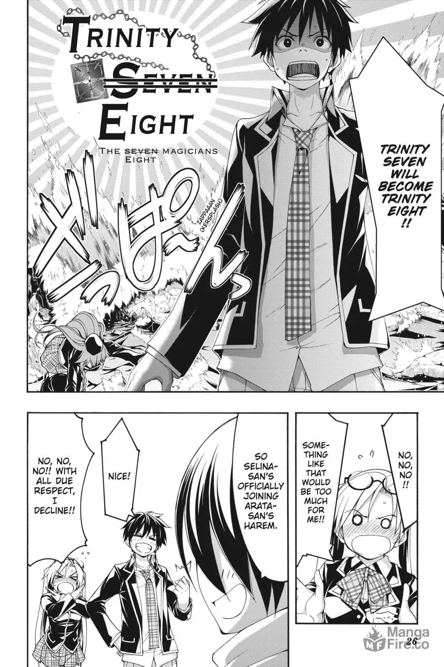 Read Trinity Seven: The Seven Magicians chapter 103 image 20 on Lezhin