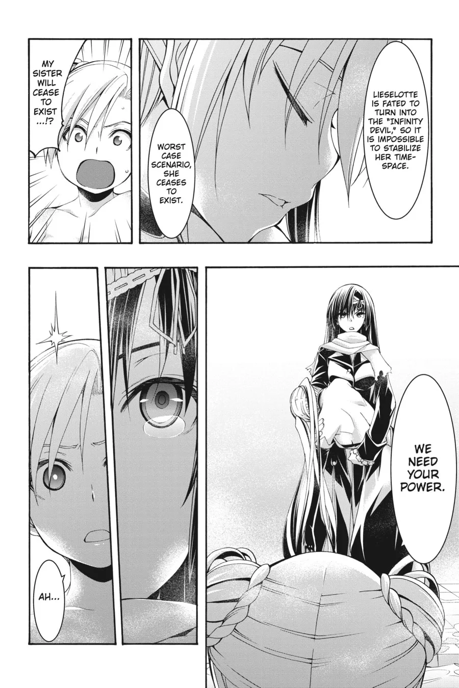 Read Trinity Seven: The Seven Magicians chapter 103 image 3 on Lezhin