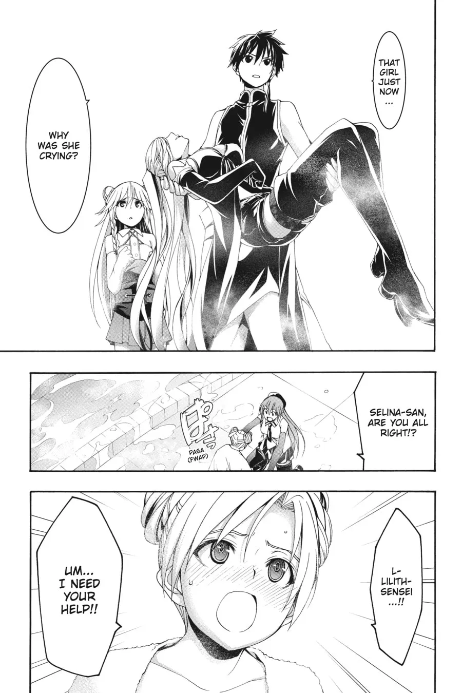 Read Trinity Seven: The Seven Magicians chapter 103 image 6 on Lezhin
