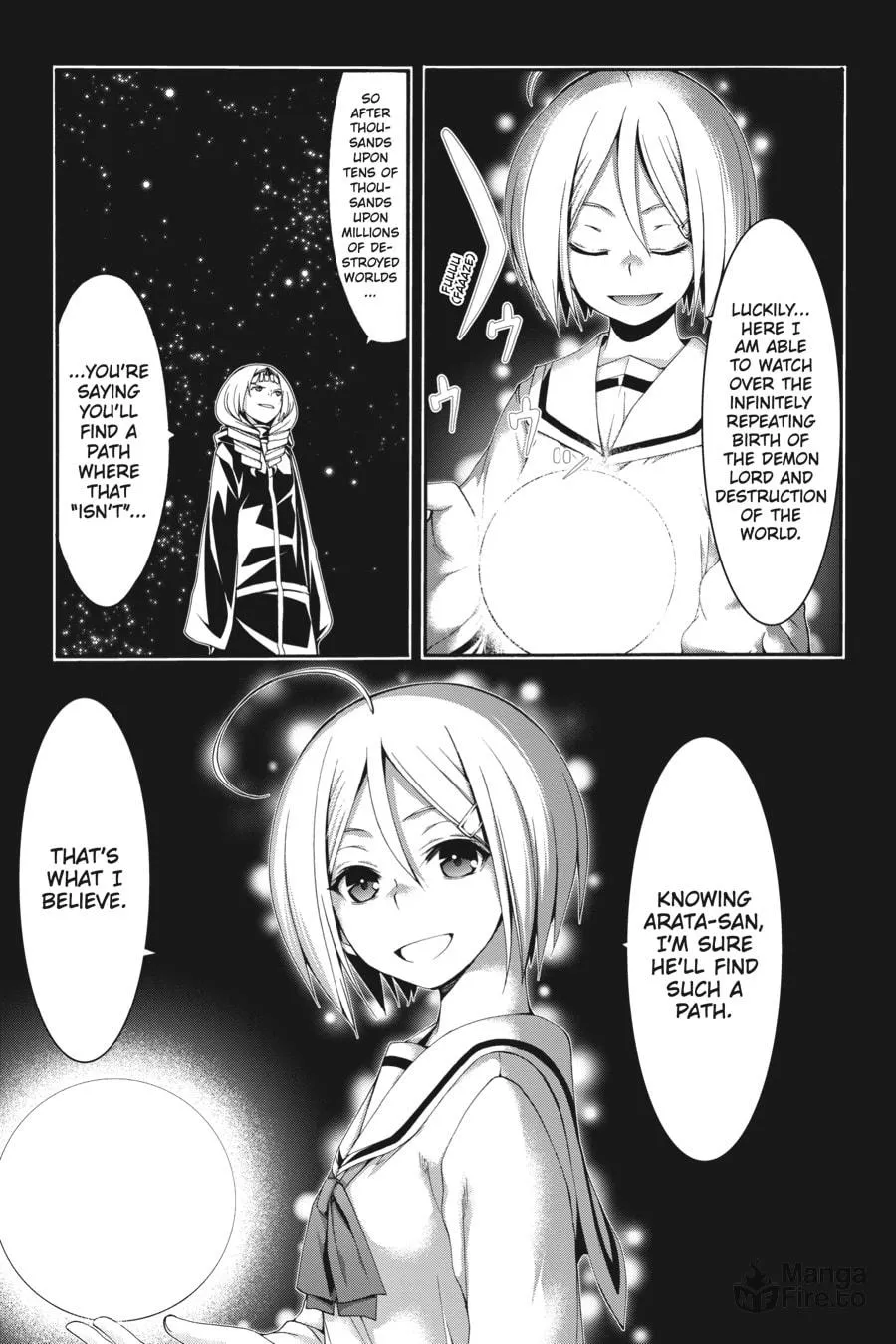 Read Trinity Seven: The Seven Magicians chapter 106 image 14 on Lezhin
