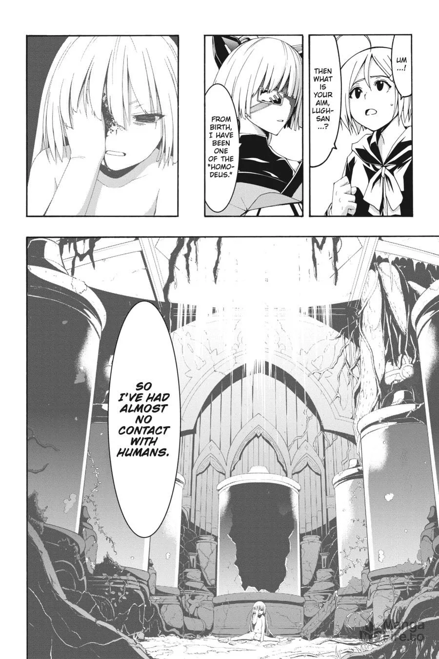Read Trinity Seven: The Seven Magicians chapter 107 image 9 on Lezhin