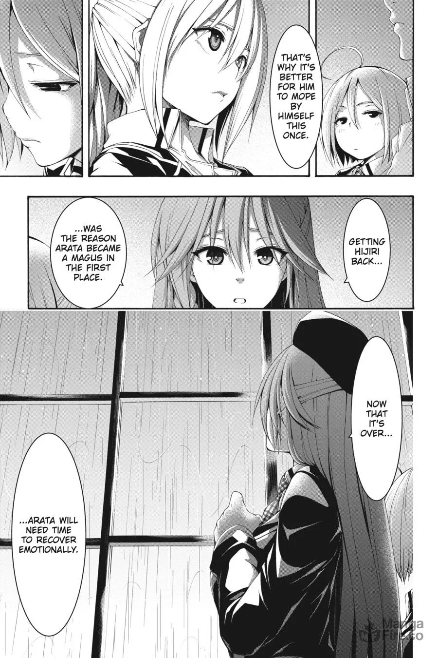 Read Trinity Seven: The Seven Magicians chapter 108 image 4 on Lezhin