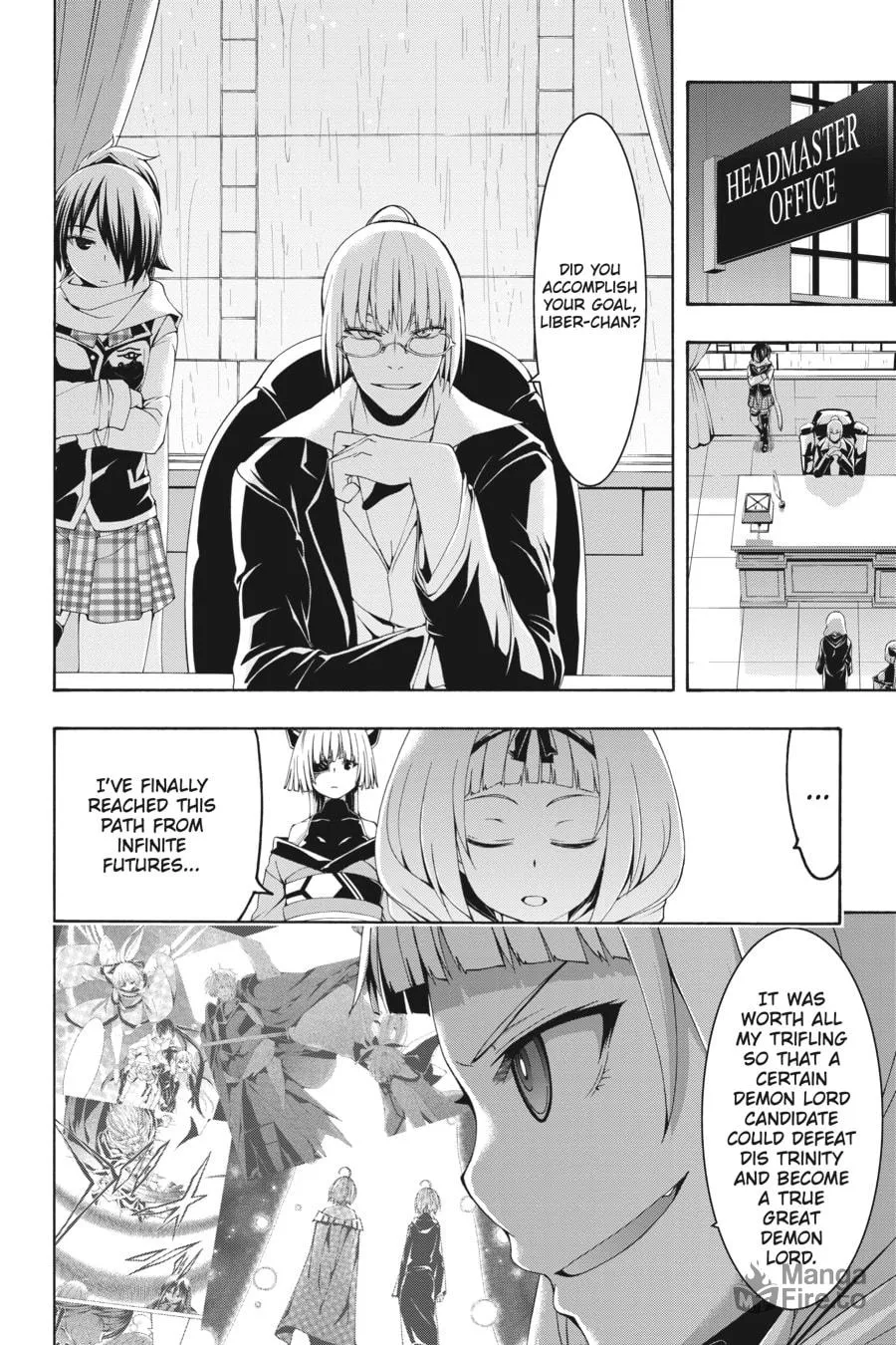 Read Trinity Seven: The Seven Magicians chapter 108 image 5 on Lezhin