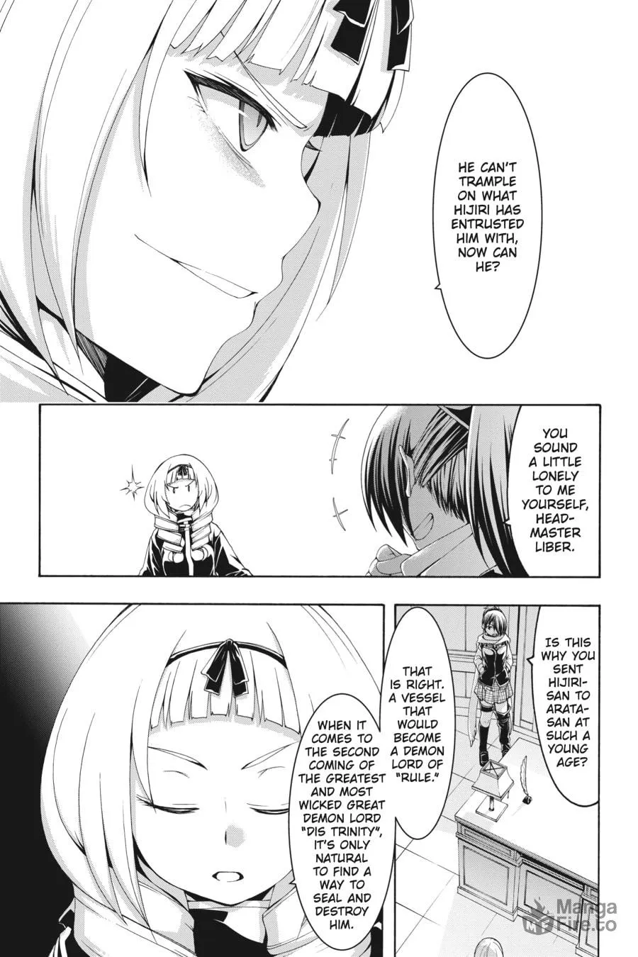Read Trinity Seven: The Seven Magicians chapter 108 image 8 on Lezhin