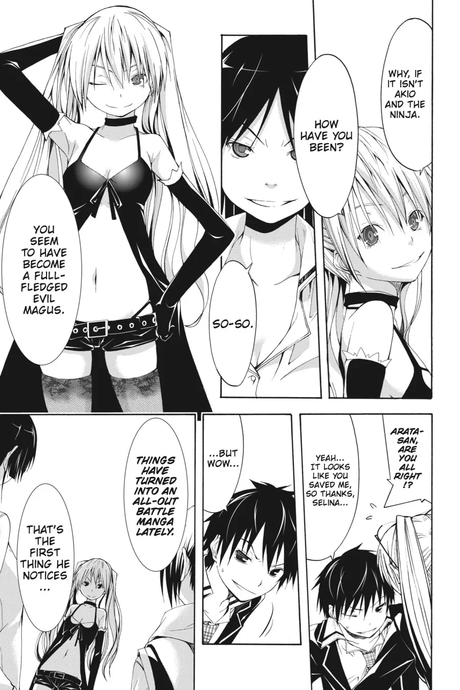 Read Trinity Seven: The Seven Magicians chapter 11 image 27 on Lezhin