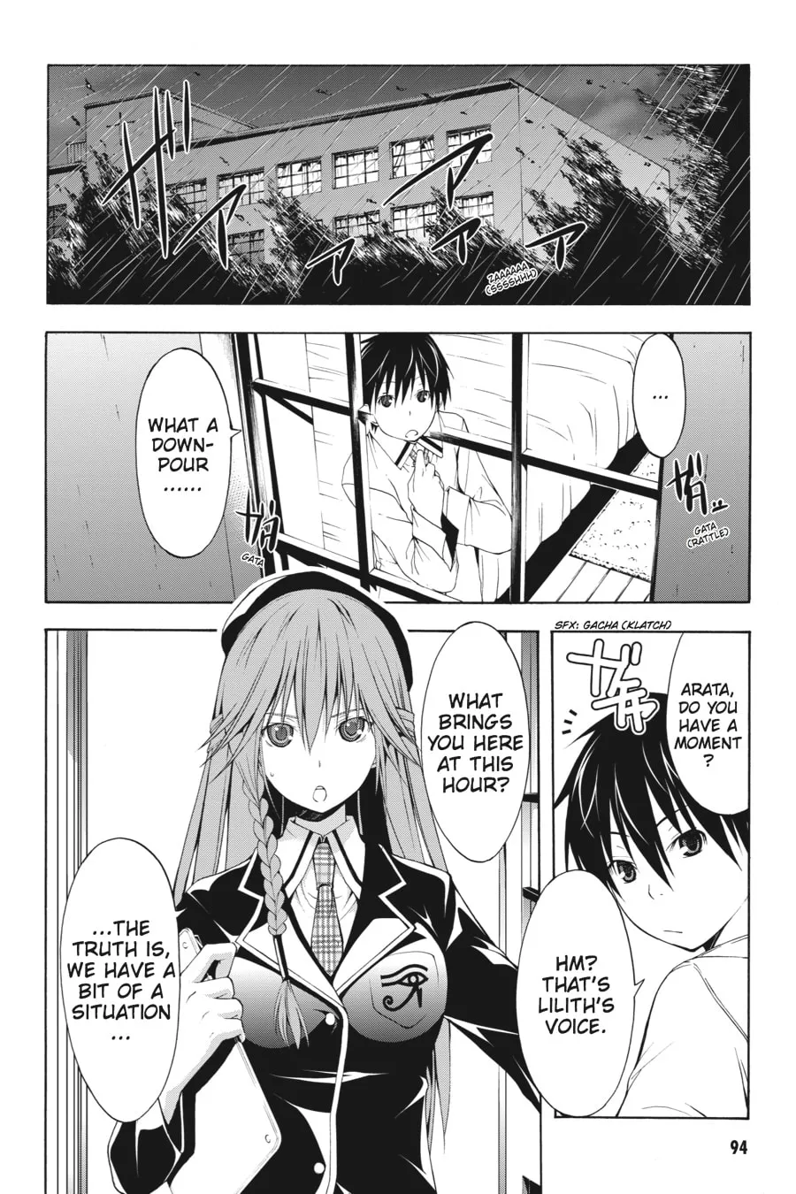 Read Trinity Seven: The Seven Magicians chapter 11 image 3 on Lezhin