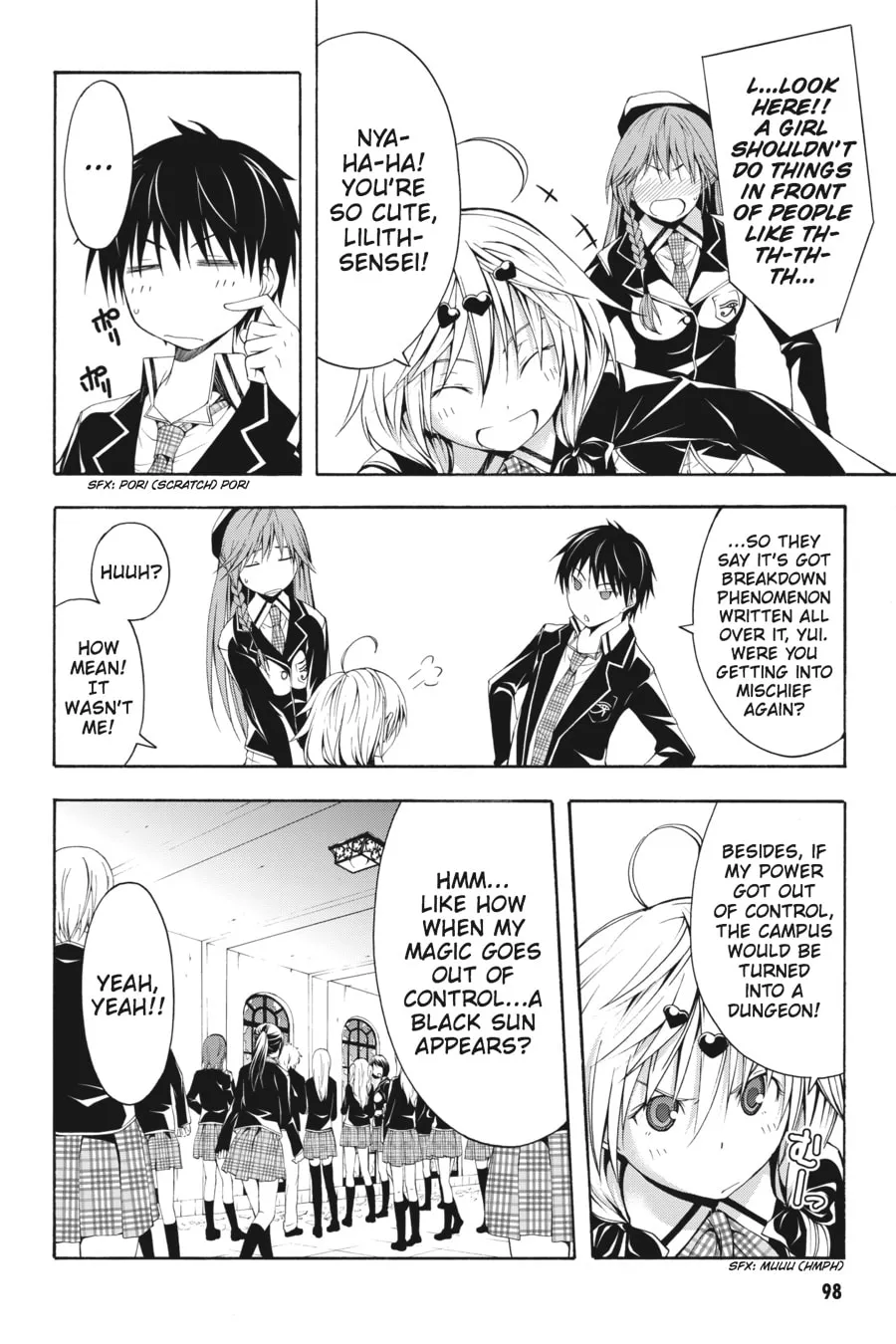 Read Trinity Seven: The Seven Magicians chapter 11 image 7 on Lezhin