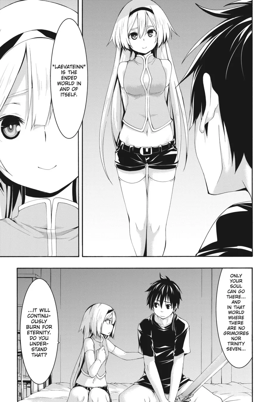 Read Trinity Seven: The Seven Magicians chapter 110 image 21 on Lezhin