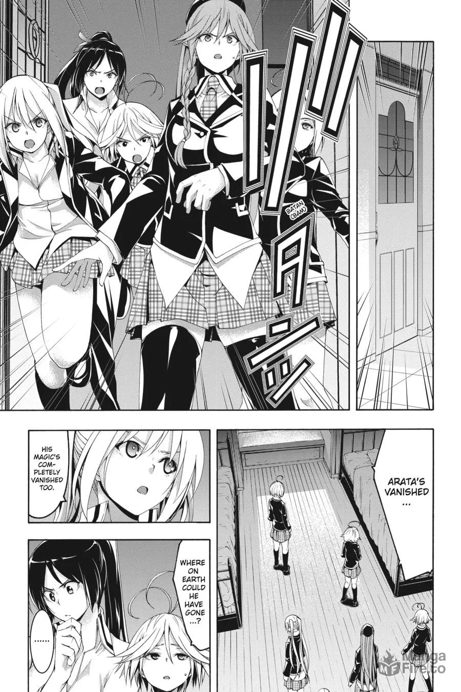 Read Trinity Seven: The Seven Magicians chapter 111 image 2 on Lezhin