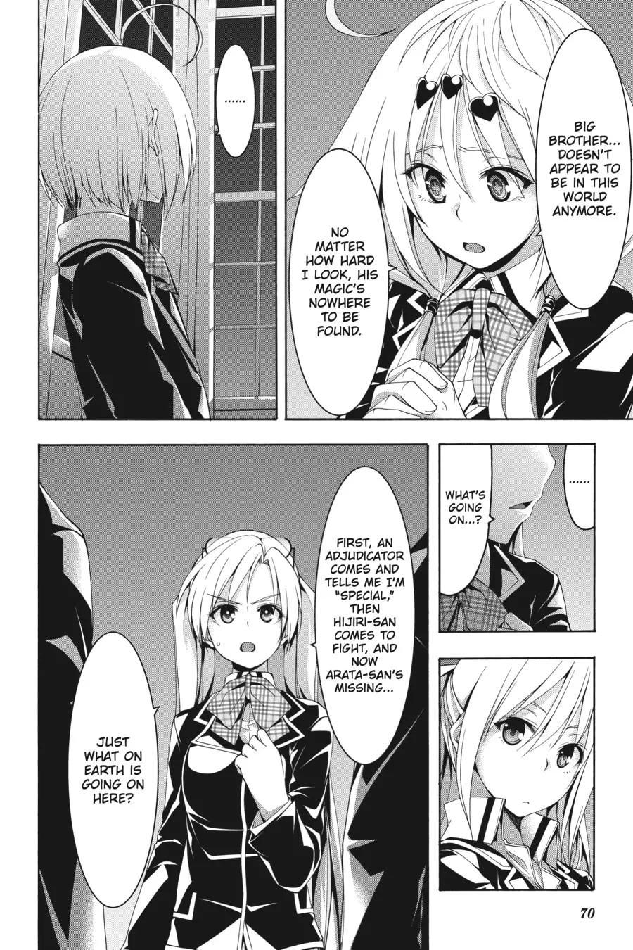 Read Trinity Seven: The Seven Magicians chapter 111 image 3 on Lezhin