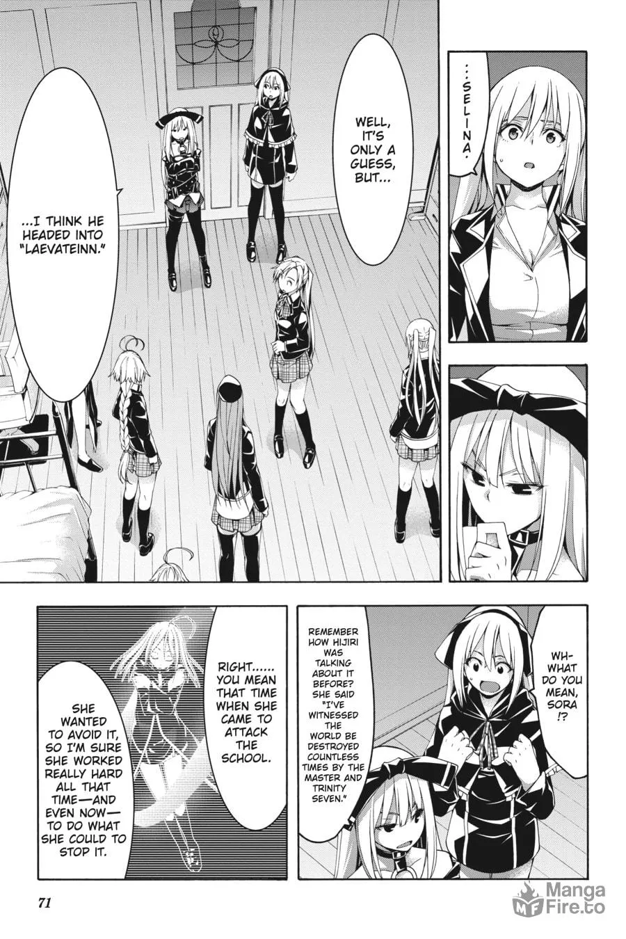 Read Trinity Seven: The Seven Magicians chapter 111 image 4 on Lezhin