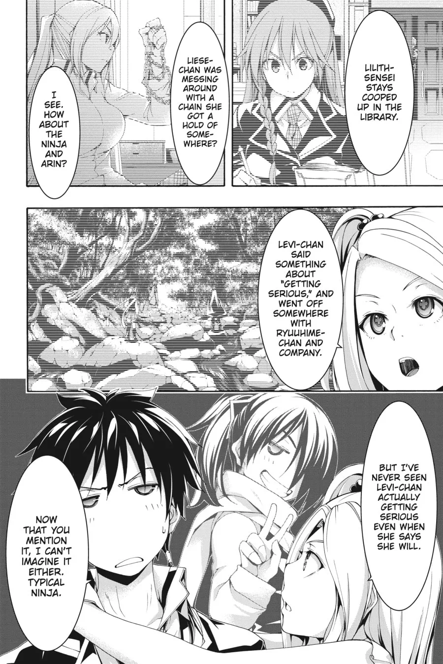 Read Trinity Seven: The Seven Magicians chapter 114 image 22 on Lezhin