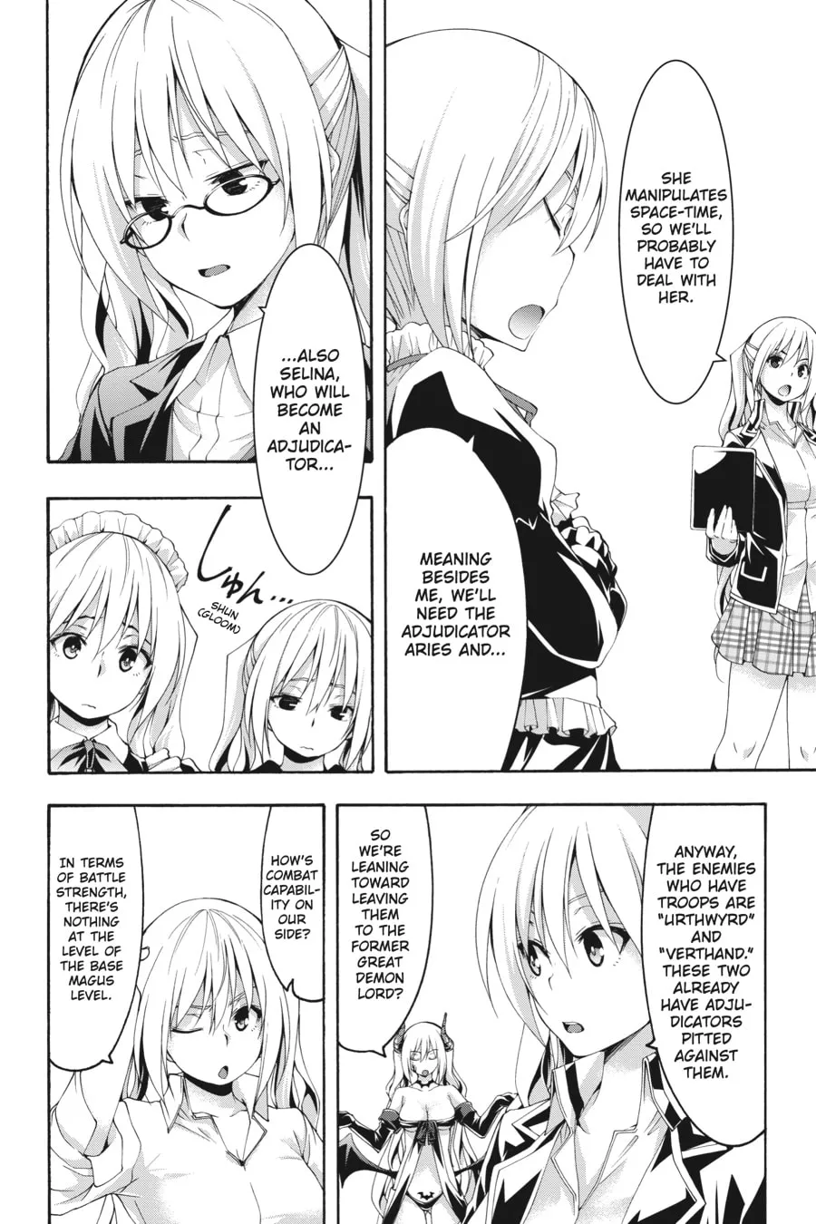 Read Trinity Seven: The Seven Magicians chapter 115 image 10 on Lezhin