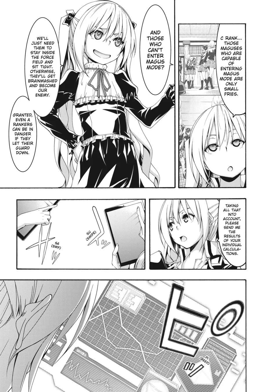Read Trinity Seven: The Seven Magicians chapter 115 image 13 on Lezhin